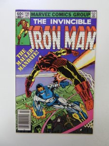 Iron Man #156 Newsstand Edition (1982) VF condition
