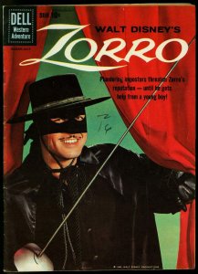 Zorro Comics #9 1960- Alex Toth- Dell Silver Age FN