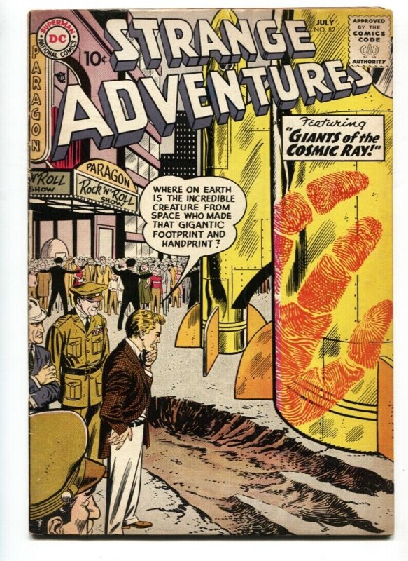 Strange Adventures #82 1957- SCI-FI- DC Silver Age  FN