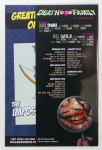 Batman #13, Die-cut cover - Death in the Family 