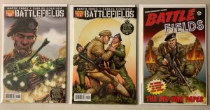 Battlefields Volume 2 comics run #1-3 3 diff 6.0 (2012-13)