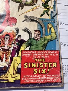 The Amazing Spider-Man Annual #1 Missing Back Cover And A Few Pages