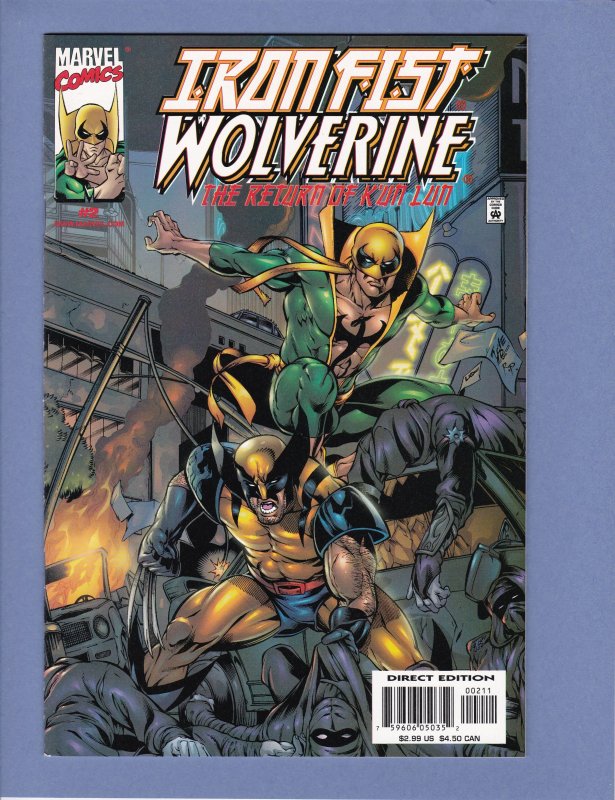 Iron Fist Wolverine #2 NM-