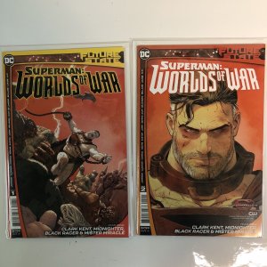 Future State Superman Worlds Of War (2021) Issue # 1-2 (VF/NM) DC Comics