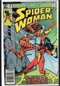 Spider-Woman #49 (1983) Spider-Woman