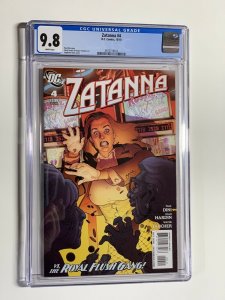 Zatanna 4 cgc 9.8 wp dc comics 2010