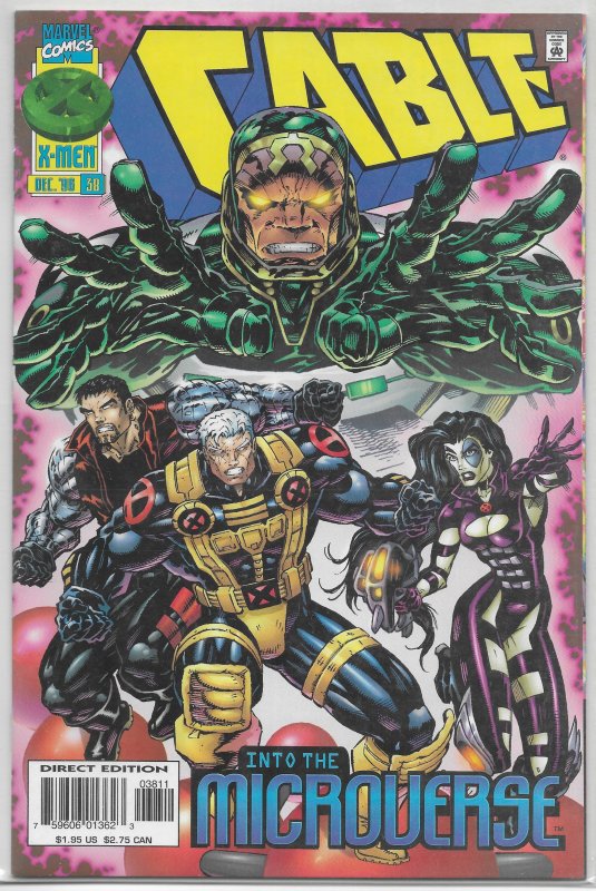 Cable (vol. 1, 1993) # 38 VF/NM Loeb/Churchill, Psycho-Man, Micronauts