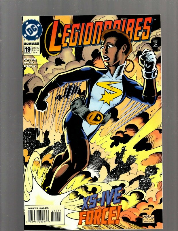 Lot Of 12 Legionnaires DC Comic Books # 13 14 15 16 17 18 0 19 20 21 22 23 GK34