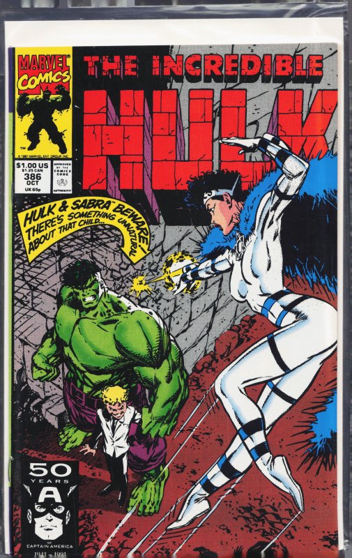 The Incredible Hulk #386 (1991) Hulk