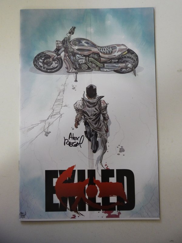 The Exiled Variant Edition Signed by Alex Riegel W/COA VF/NM Condition