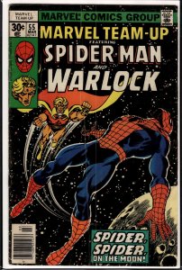 Marvel Team-Up #55 (1977) Warlock [Key Issue]