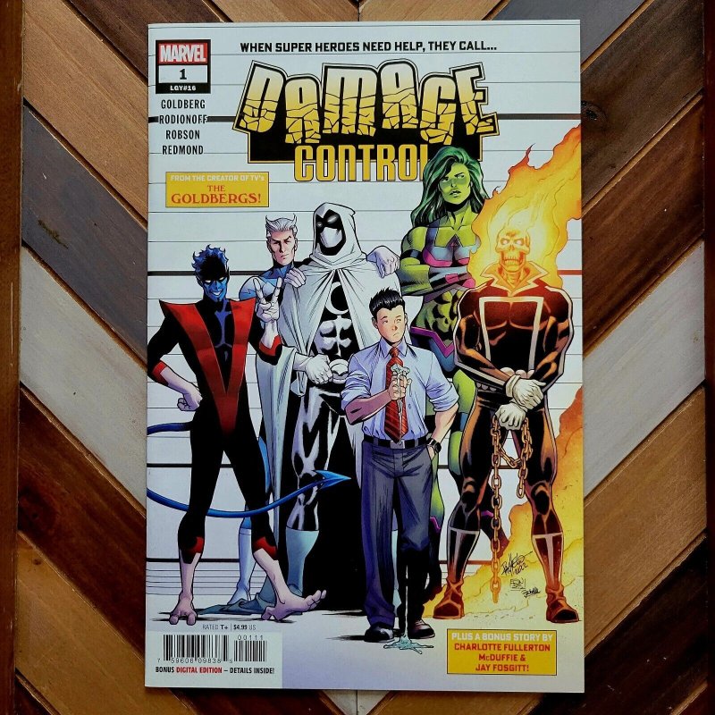 DAMAGE CONTROL #1-5 NM/New (Marvel 2022) HI GRADE Set! Complete Limited Series