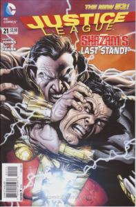 Justice League (2nd Series) #21 VF ; DC | New 52 Black Adam vs Shazam