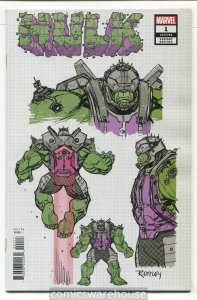 HULK (2021 MARVEL) #1 VARIANT 1:10 OTTLEY DESIGN NM
