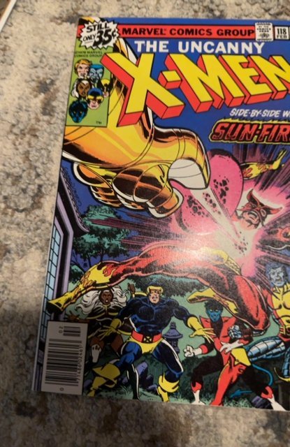 The X-Men #118 (1979)side by side sunfire