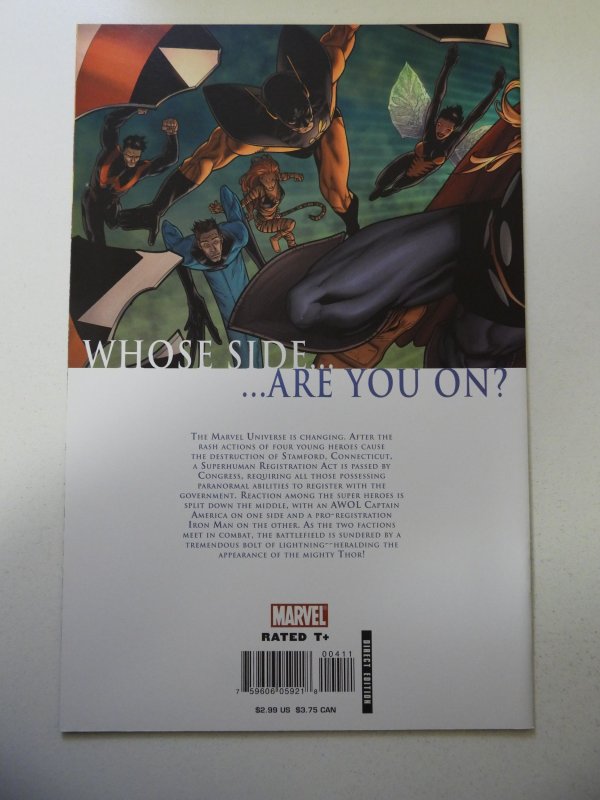 Civil War #4 NM Condition