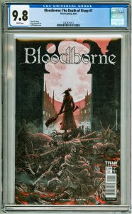 Bloodborne: The Death of Sleep #1 (2018) CGC 9.8! White Pages!