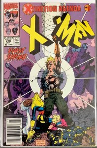 The Uncanny X-Men #270 Newsstand Edition! (1990, Marvel) NM/MT