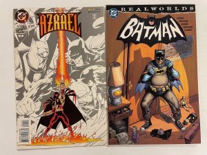 3 DC Comics Batman Realworlds Azrael #1 Batman Chronicles # 2   64 NO10