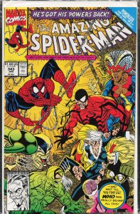 The Amazing Spider-Man #343 (1991) Spider-Man [Key Issue]