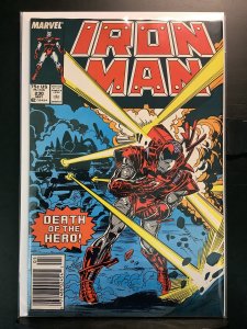 Iron Man #230 Newsstand Edition (1988)