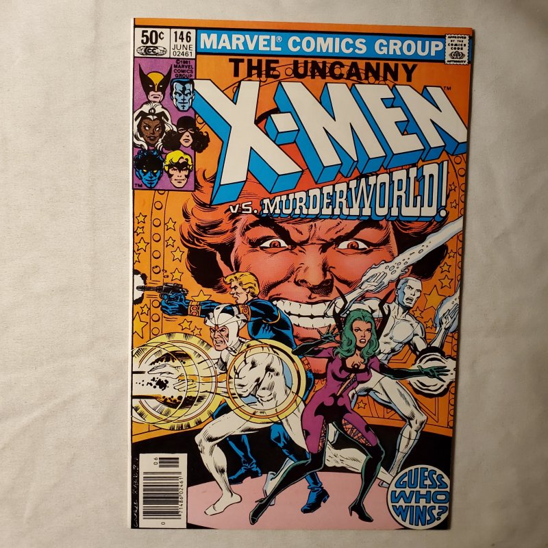 Uncanny X-Men 146 Very Fine/Near Mint Art by Joe Rubinstein