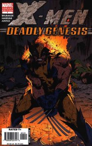 X-Men: Deadly Genesis #1B VF ; Marvel | Ed Brubaker