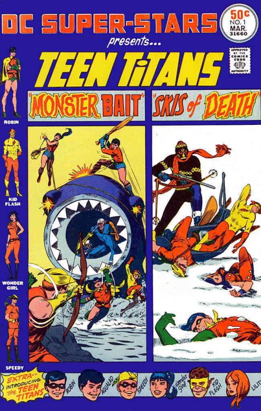 DC Super-Stars #1 VG ; DC | low grade comic Teen Titans