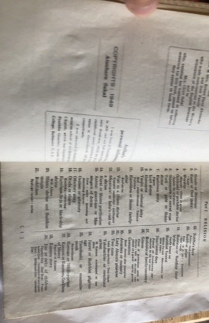 1949 Japan in a nutshell, hand bound book, SAKAI common signed