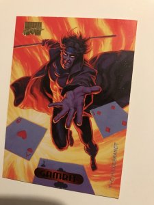 GAMBIT #41 card : 1994 Marvel Masterpieces, NM; Hilderbrandt art, X-men