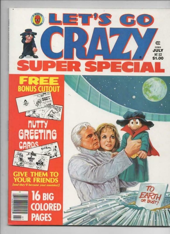 CRAZY #52 Magazine, VF/NM, Marlon Brando, Kiss, Hulk, 1973 1979, more in store 