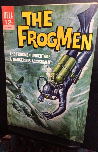 The Frogmen #5 (1963) Toth Art! Mid-high-grade undersea adventure! FN/VF Wow