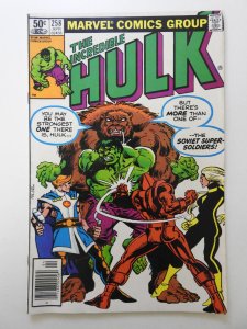 The Incredible Hulk #258 (1981) FN+ condition