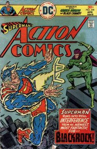 Action Comics #458 FN ; DC | 1st Appearance Blackrock - Superman