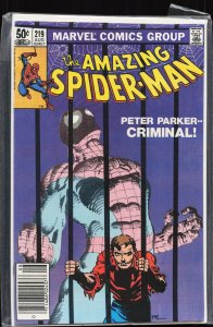 The Amazing Spider-Man #219 (1981) Spider-Man