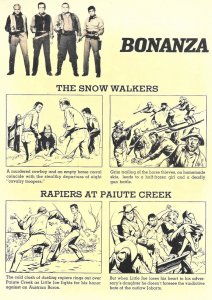 BONANZA #4 (Dell Four Color #1221) (Sept1961) 8.0 VF  TV's Famous Western!
