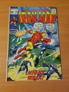 The Invincible Iron Man #40 ~ FINE FN ~ (1971, Marvel Comics)