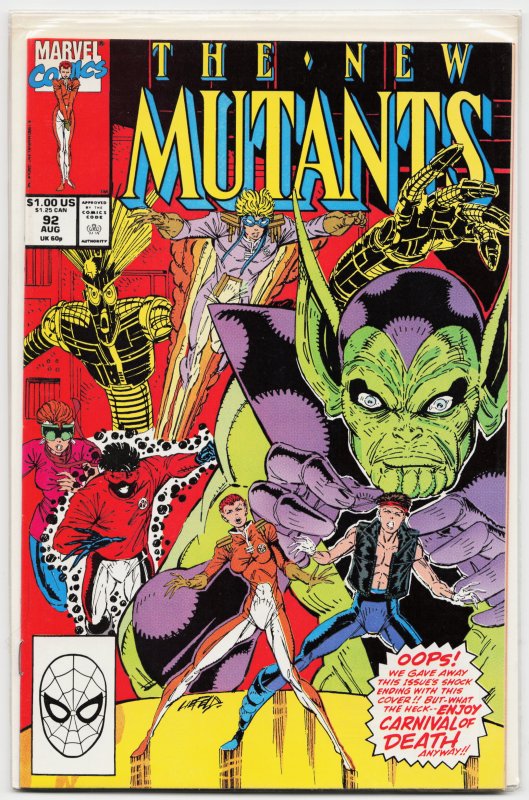 The New Mutants #92 (1990) New Mutants