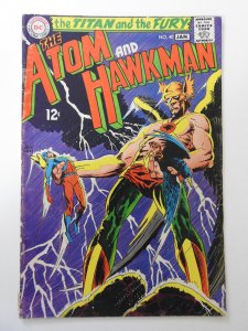 Atom and Hawkman #40 (1969) VG Condition 1/2 in spine split