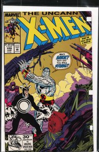 The Uncanny X-Men #248 Second Print Cover (1989) X-Men
