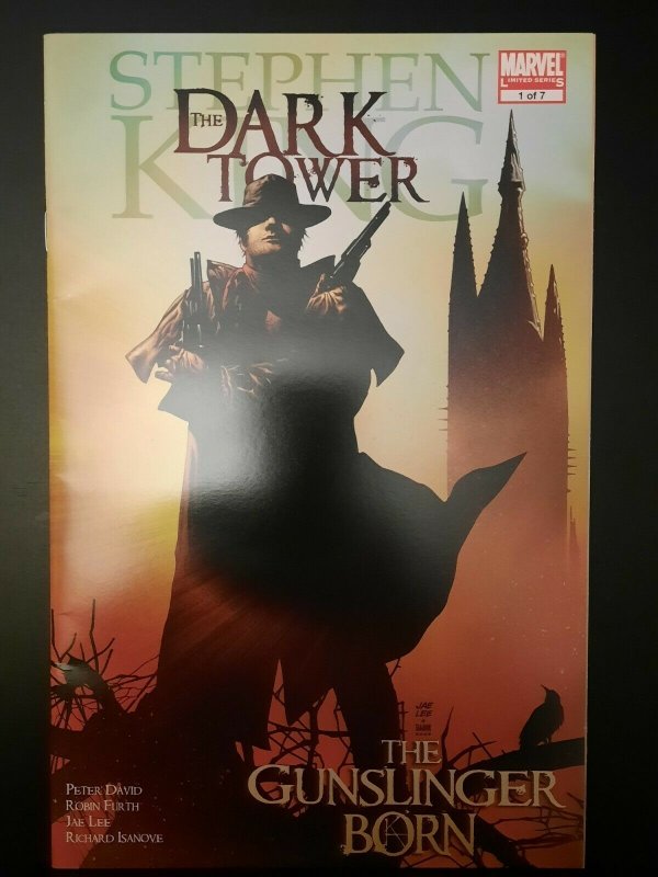 The Dark Tower Stephen King #1 VF The Gunslinger Born Marvel Limited Series 