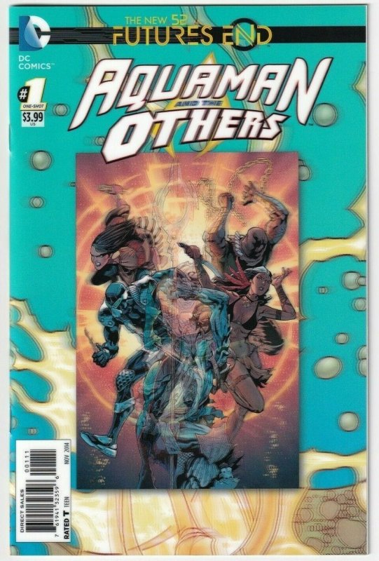 Aquaman And The Others #1 One Shot November 2014 DC Lenticular Holographic 