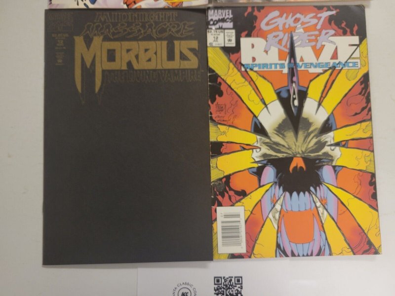 4 Marvel Comics #12 Morbius + #12 Ghost Rider + #2 13 Fantastic Four 54 TJ30