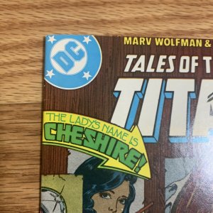 Tales of the Teen Titans #52 1st app Azreal in Cameo 1985 