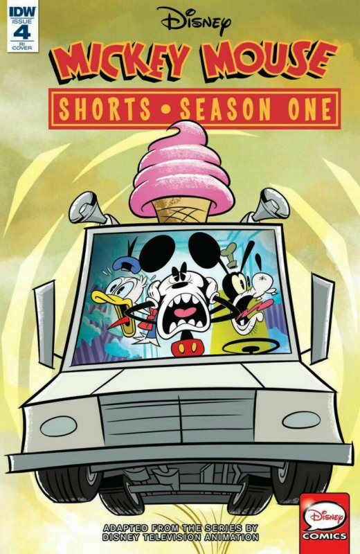 MICKEY MOUSE SHORTS SEASON ONE #4 Variant  NM