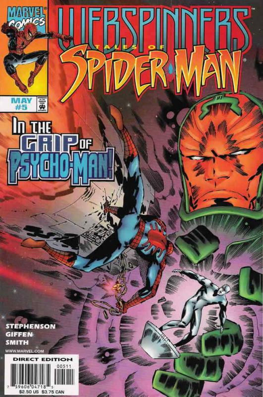 Webspinners: Tales of Spider-Man #5 VF/NM; Marvel | save on shipping - details i