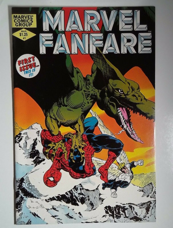 Marvel Fanfare #1 (1982) Marvel 9.2 NM- Comic Book