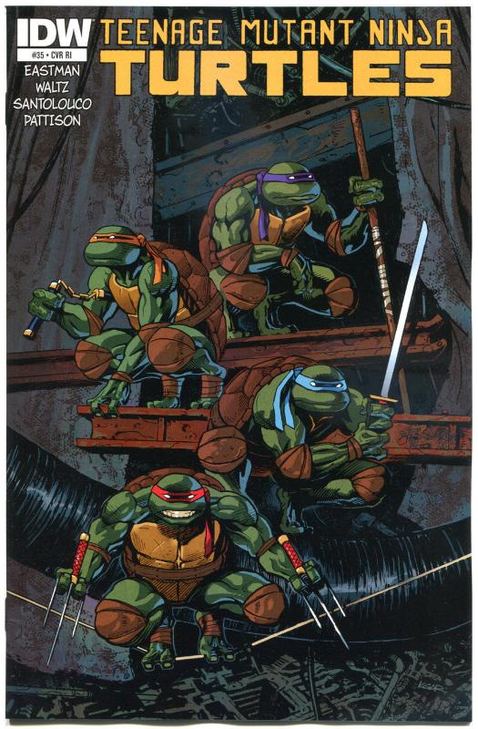 TEENAGE MUTANT NINJA TURLES #35, NM, Retailer Variant, 2014, TMNT, SDCC