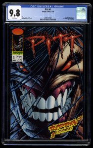 Pitt #1 CGC NM/M 9.8 White Pages