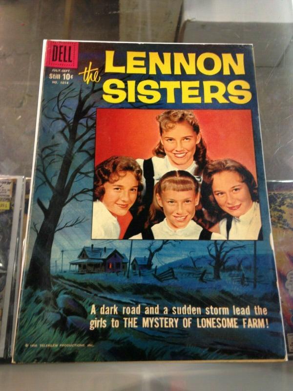 Dell Comics Four Color 1014  The Lennon Sisters VG-/VG (Alex Toth art)  July, 19